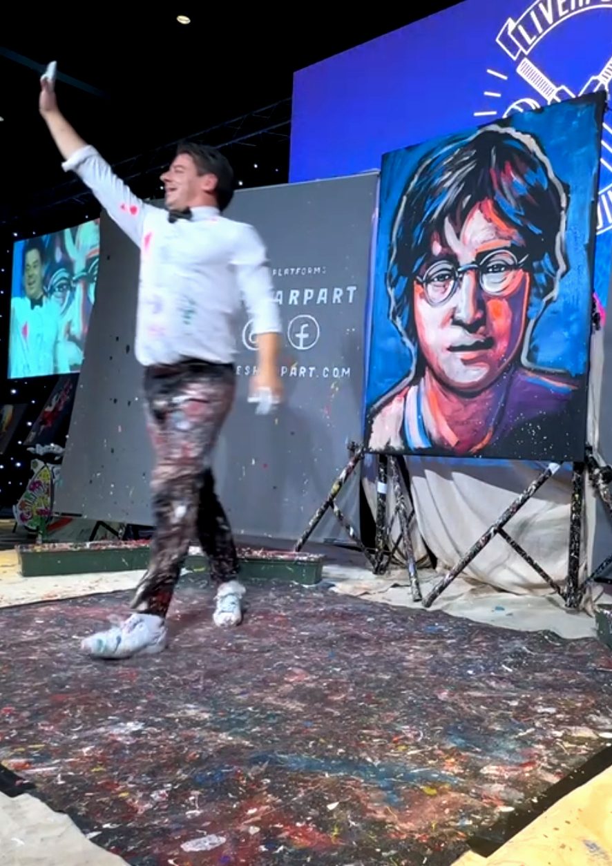 Speed painting by Dave Sharp